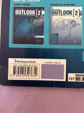 Libro de inglés Outlook 2º Bachillerato