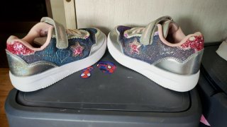 Scarpe bambina Cangurino glitterato Taglia 28