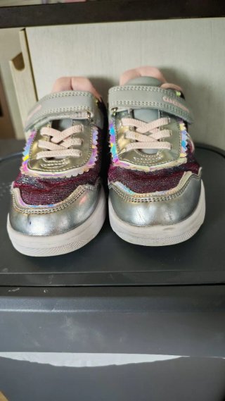 Scarpe bambina Cangurino glitterato Taglia 28