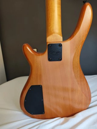 Bajo Eléctrico Stag Madera Natural