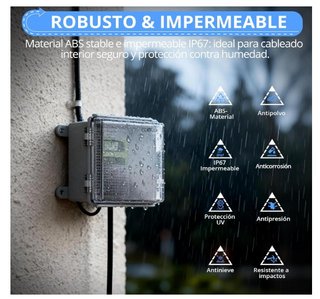 Caja Estanca CAMWAY Impermeable enchufes