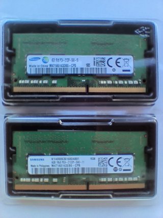 Samsung 8 GB (2 x 4 GB) DDR4 2133 MHz 260 pin
