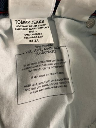 Shorts vaqueros Tommy Jeans T.28
