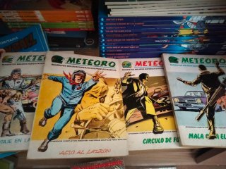Lote 4 Cómics Meteoro