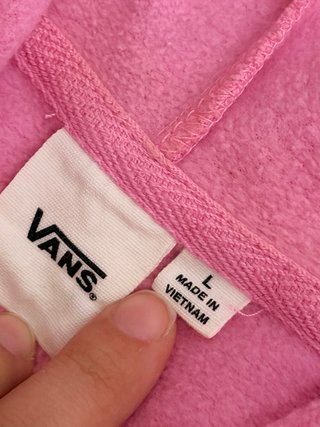 Sudadera Vans Rosa Checkerboard