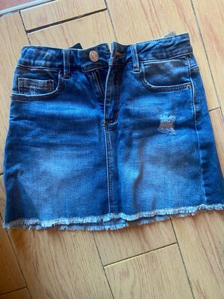 Falda vaquera Zara