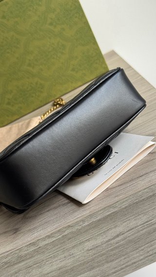 Bolso original Gucci Marmont Super Mini Matelassé