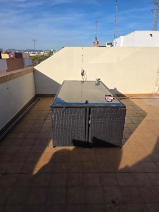 Mesa de jardín para 12 personas