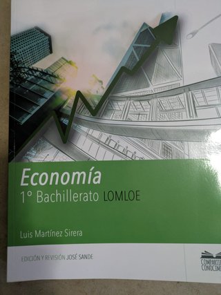 ¡Libros nuevos Economía Bach, ESO, FP, IPE...