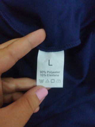 Falda pantalón deportiva azul