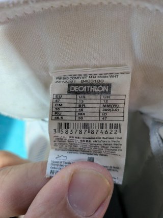 Zapatillas Newfeel Decathlon Talla 47