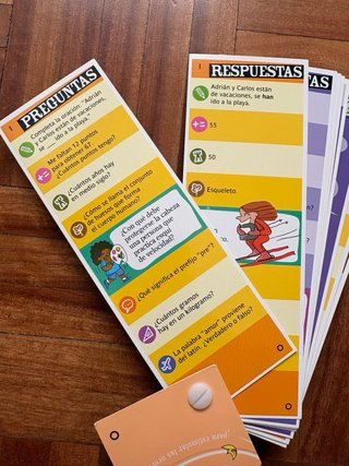 Juego ¡Ábremente! 8-9 años