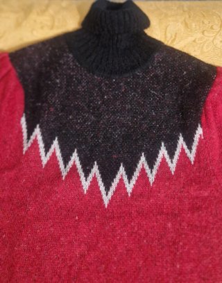 Maglione donna collo alto