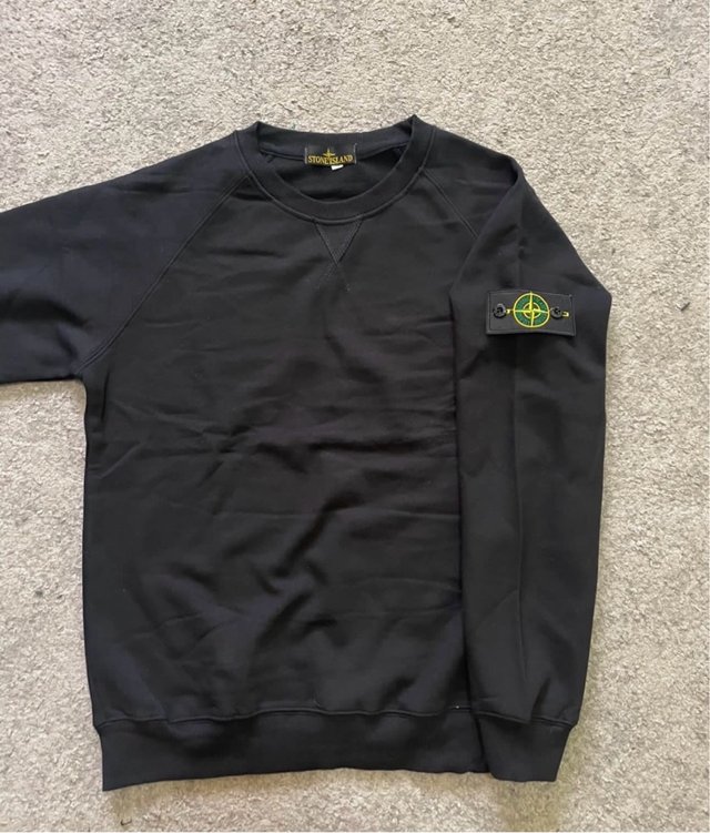 Sudadera Stone Island Negra