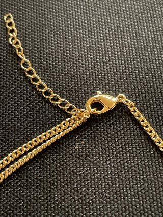 Gargantilla Oro Laminado 14k Mariposa Perla