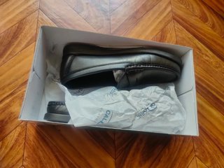 Zapatos de piel CALZALINE negros hombre