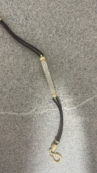 Bracciale oro con diamanti 18k