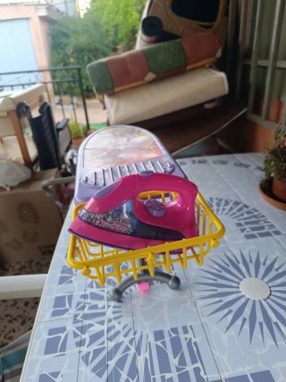 Set de planchado infantil con accesorios