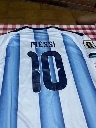 Camiseta Argentina Mundial 2022 Messi 10