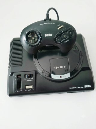 Soporte para Consola Sega Mega Drive y mando stand