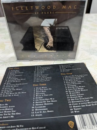 CD Fleetwood Mac 25 Years The Chain 4 CDs