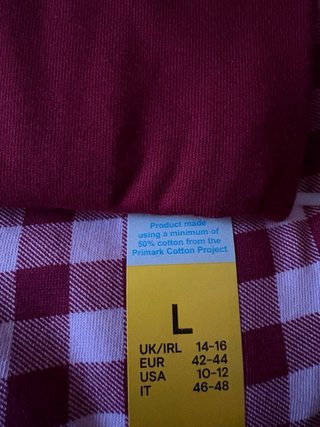 Pijama Gilmore Girls Primark Talla L