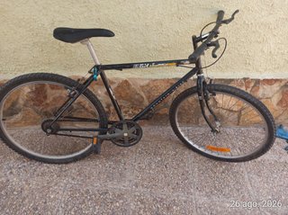Bicicleta Tandem Amarilla funcionando perfectament
