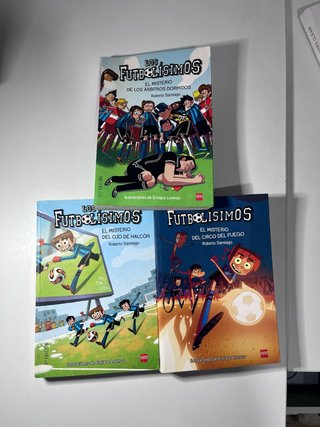 Pack tres libros los futbolisimos