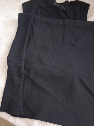 Vestido negro ajustado Talla XS