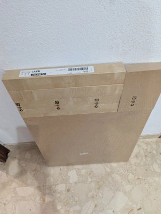 Mesa Lack IKEA Madera (color descontinuado)
