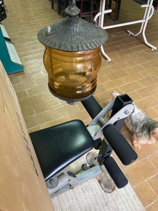 Candeeiro Suspenso Exterior Vintage