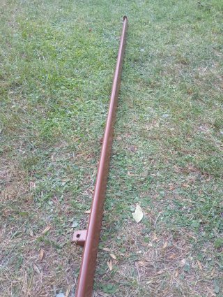 Cabecero de madera con pie de cama