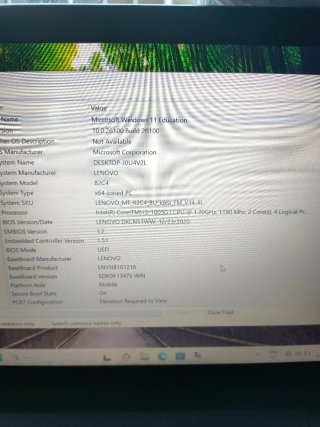 Portatile Lenovo V14IIL Nero