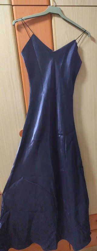 Vestido fiesta/boda azul talla S