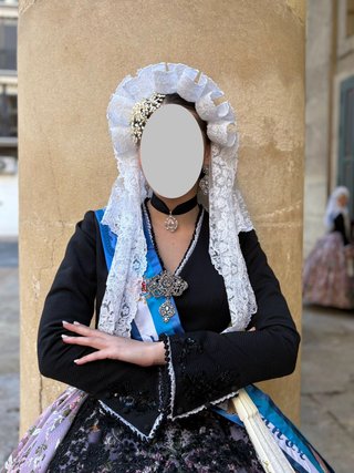 Conjunto Mantilla Alicantina + Delantal