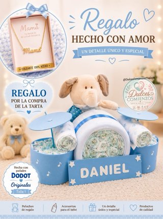 Tarta de pañales DODOT