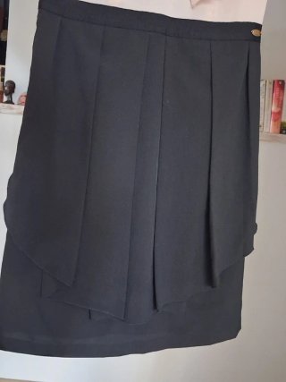 Vestido Fornarina fiesta rosa y negro Talla S