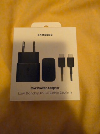 Cargador Samsung 25W USB-C Cable 3A/1m precintado