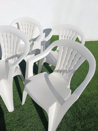 4 Sillas de terraza NUEVAS