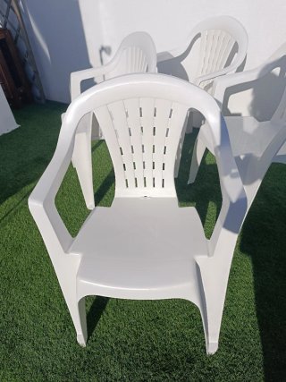 4 Sillas de terraza NUEVAS