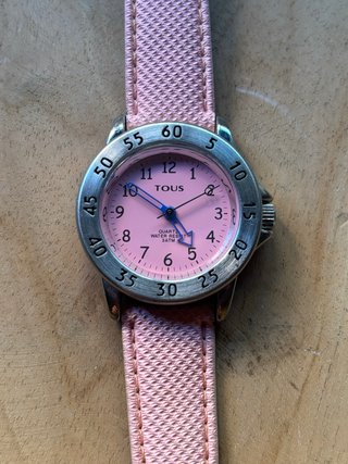 Reloj deportivo Tous rosa esfera rosa
