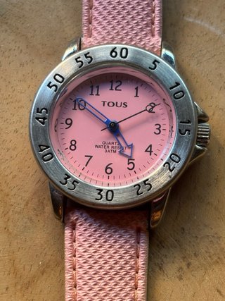 Reloj deportivo Tous rosa esfera rosa