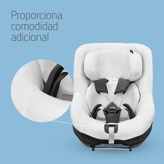 Funda Silla Coche Algodón Orgánico Pearl 360