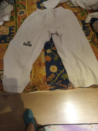 Traje de Taekwondo Daedo Blanco Talla 110