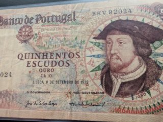 Portugal 500 Escudos 1979 Billete