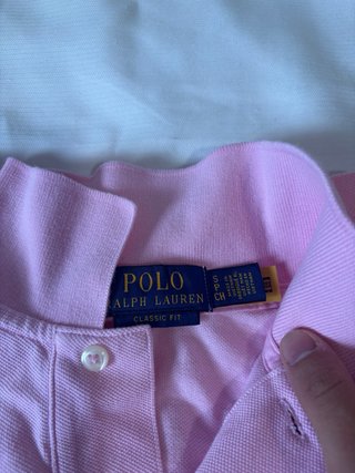 Polo Ralph Lauren Rosa Tamanho S