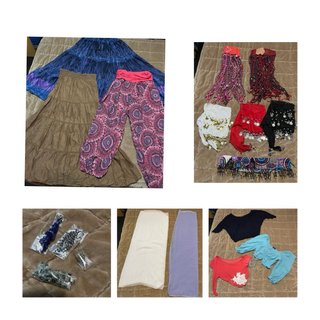 Lote ropa danza oriental