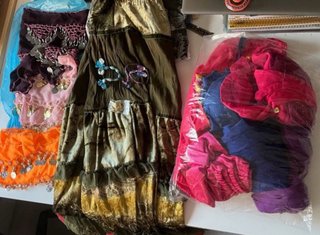 Lote ropa danza oriental