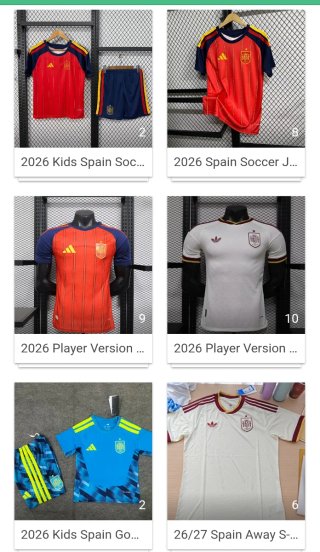 Conjunto Camiseta y Pantalón Corto España Adidas