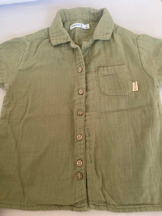 Camisa Mayoral 100% Algodón Verde